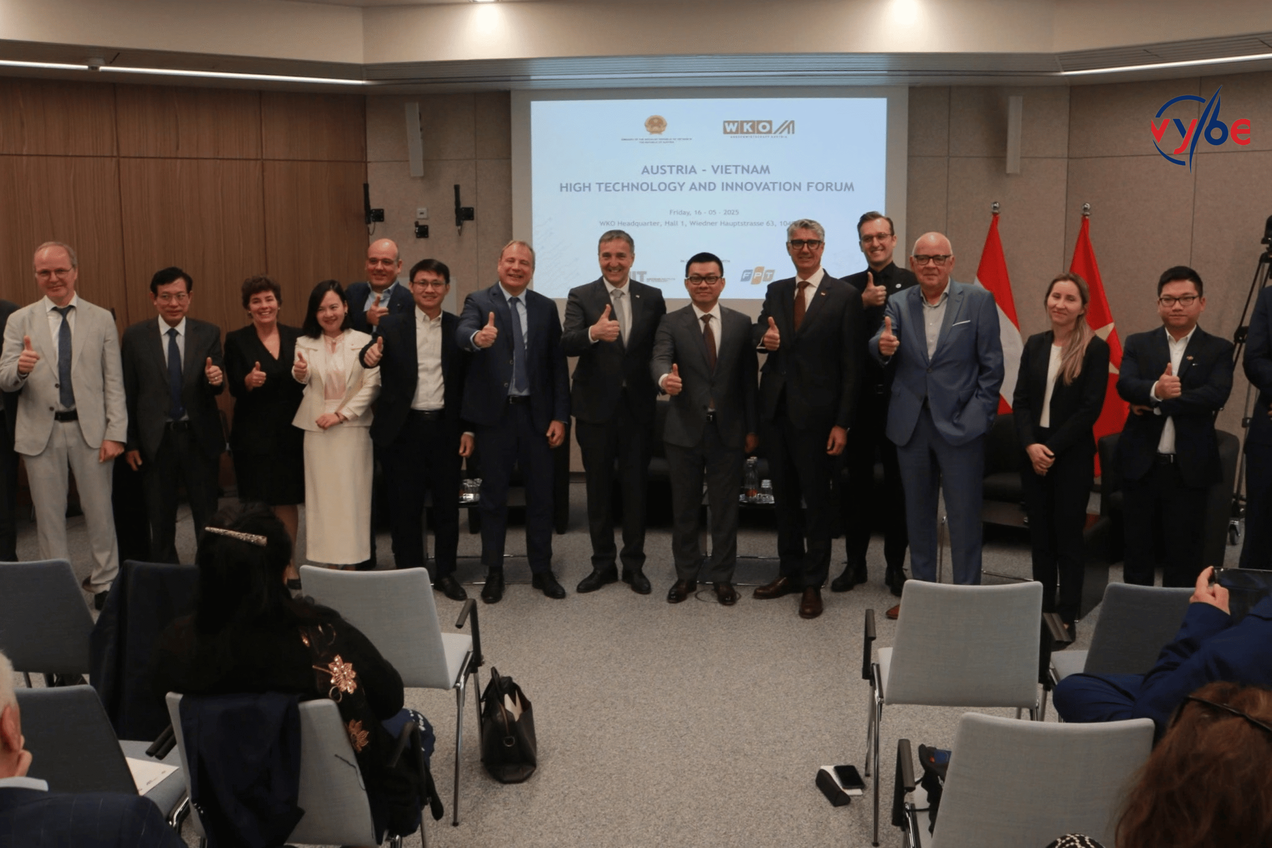 VYBE AT THE AUSTRIA-VIETNAM HIGH TECHNOLOGY AND INNOVATION FORUM 2025 🇻🇳🇦🇹