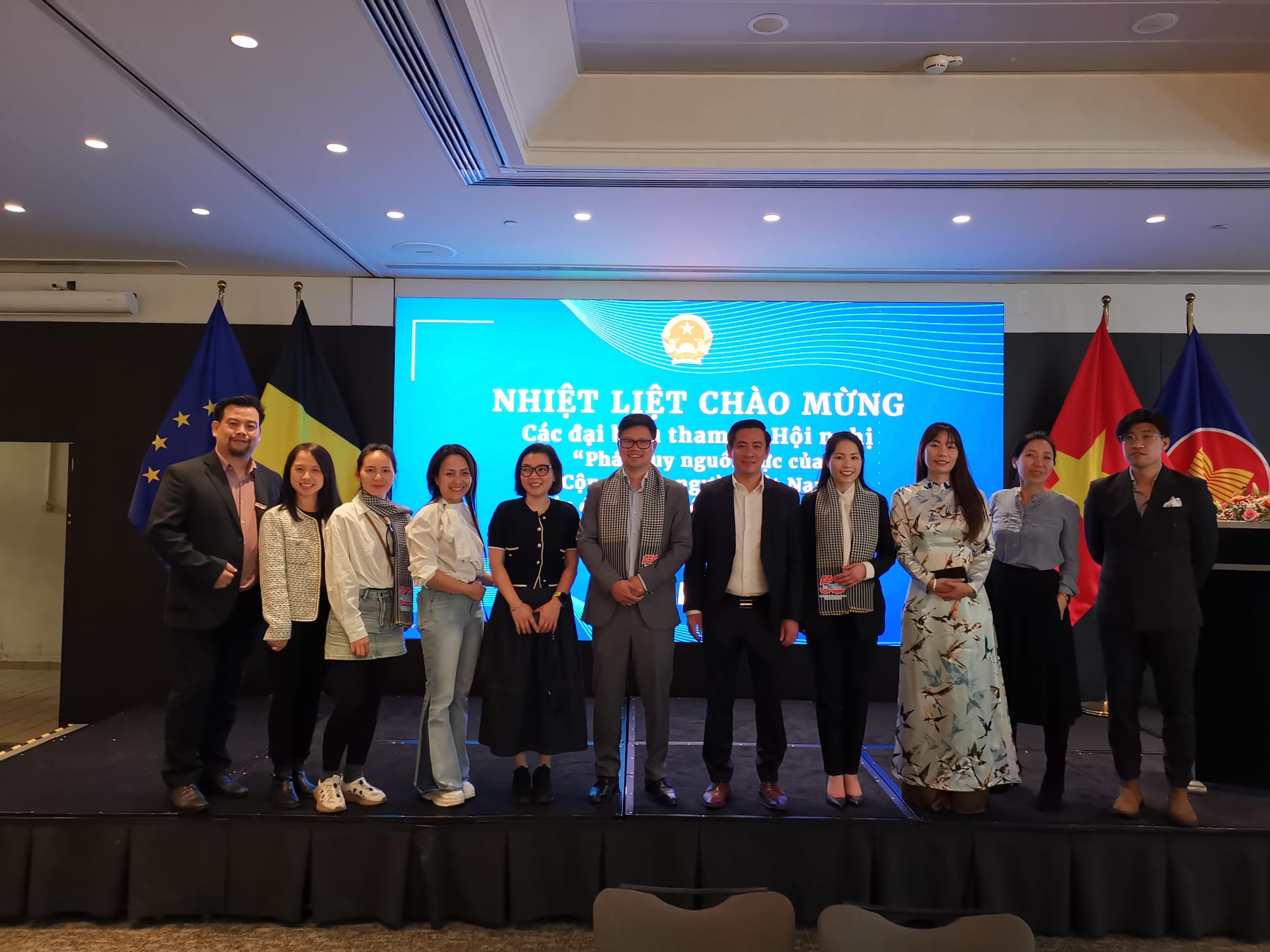 VYBE AT THE FIRST DAY OF THE 35TH YEAR OF VIETNAM – EU DIPLOMACY EVENT IN BRUSSELS, BELGIUM